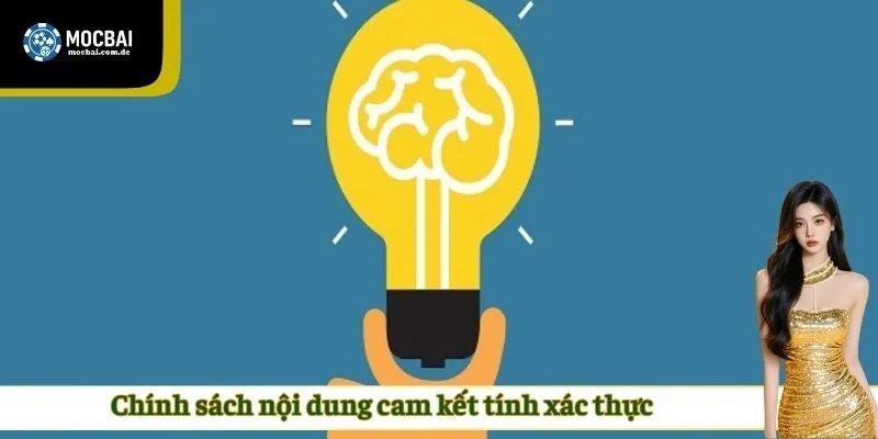 Chính sách nội dung cam kết tính xác thực
